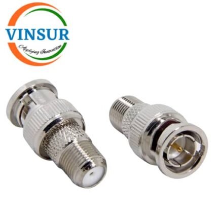 41316B21 -- RF ADAPTER - BNC MALE TO F-TYPE  FEMALE STRAIGHT ADAPTER