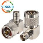 41320112 -- RF ADAPTER - 50 OHMS BNC FEMALE STRAIGHT N MALE RIGHT ANGLE ADAPTER