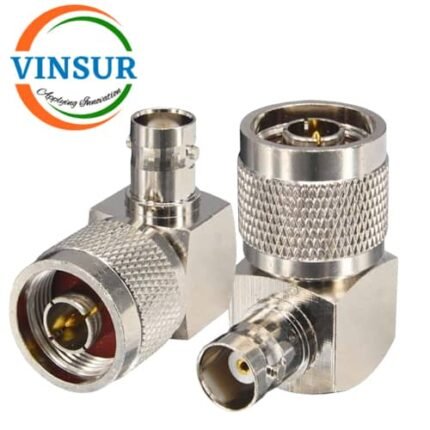 41320112 -- RF ADAPTER - 50 OHMS BNC FEMALE STRAIGHT N MALE RIGHT ANGLE ADAPTER