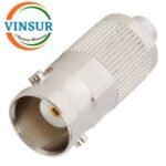 41320621-- RF ADAPTER - 50 OHMS BNC FEMALE TO MCX FEMALE STRAIGHT ADAPTER