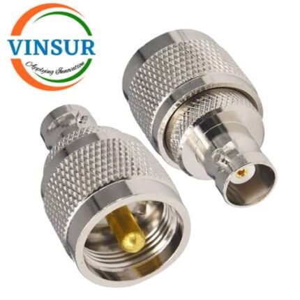 41320C11 -- RF ADAPTER - 50 OHMS BNC FEMALE TO UHF MALE STRAIGHT ADAPTER