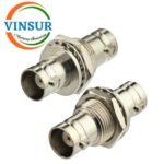 41321321 -- RF ADAPTER – 50 OHMS BNC FEMALE TO BNC FEMALE STRAIGHT BULK HEAD ADAPTER
