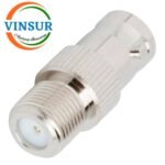 41326B21-- RF ADAPTER - BNC FEMALE TO F-TYPE  FEMALE STRAIGHT ADAPTER