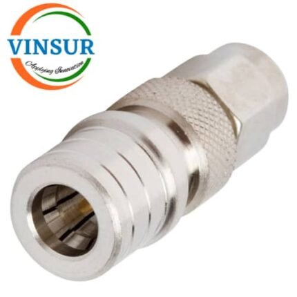 41410K11 -- RF ADAPTER - 50 OHMS QMA MALE TO SMA MALE STRAIGHT ADAPTERS