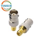 41420321 -- RF ADAPTER - 50 OHMS BNC FEMALE TO SMA FEMALE STRAIGHT ADAPTER