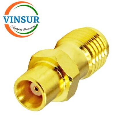 41420621 -- RF ADAPTERS - 50 OHMS MCX FEMALE TO SMA FEMALE STRAIGHT ADAPTERS
