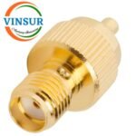 41420711 -- RF ADAPTER - 50 OHMS MMCX MALE TO SMA FEMALE STRAIGHT ADAPTERS