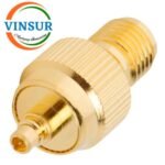 41420721 -- RF ADAPTER - 50 OHMS MMCX FEMALE TO SMA FEMALE STRAIGHT ADAPTERS