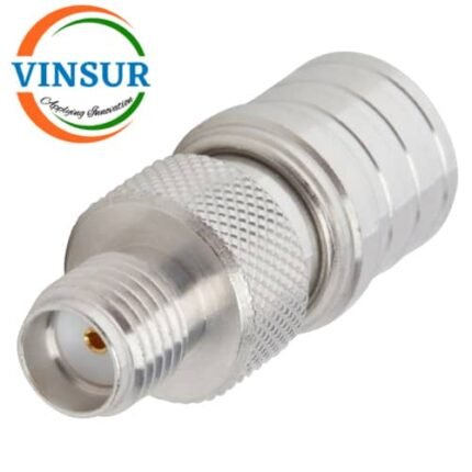41420K11 -- RF ADAPTER - 50 OHMS QMA MALE TO SMA FEMALE STRAIGHT ADAPTERS