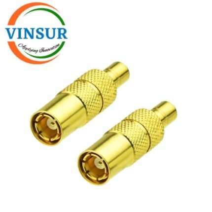 41510521 -- RF ADAPTER - 50 OHMS SMB MALE TO SMB FEMALE STRAIGHT ADAPTER