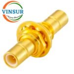 41521521 -- RF ADAPTER - 50 OHMS SMB FEMALE TO SMB FEMALE STRAIGHT BULKHEAD ADAPTER