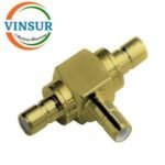 41526521 -- RF CONNECTOR - 50OHMS SMB T -ADAPTER FEMALE- FEMALE-FEMALE