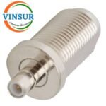 41B1105210 -- RF ADAPTER  - 50 OHMS F TYPE MALE STRAIGHT TO   SMB FEMALE STRAIGHT ADAPTERS