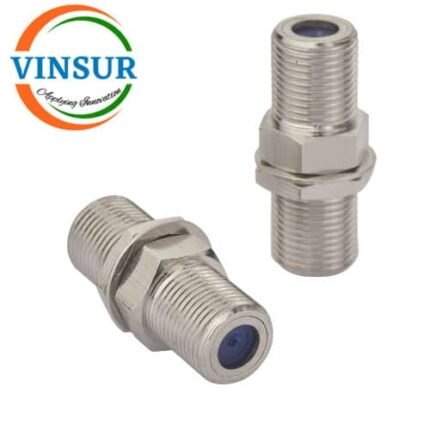 41B21B21-- RF ADAPTER – 50 OHMS F FEMALE TO F FEMALE BULK HEAD STRAIGHT ADAPTERS