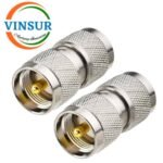 41C10C11 -- RF ADAPTER - 50 OHMS UHF MALE TO UHF MALE STRAIGHT ADAPTER