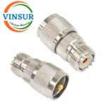 41C16C21 -- RF ADAPTER - 50 OHMS UHF MALE TO UHF FEMALE STRAIGHT ADAPTER