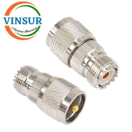 41C16C21 -- RF ADAPTER - 50 OHMS UHF MALE TO UHF FEMALE STRAIGHT ADAPTER