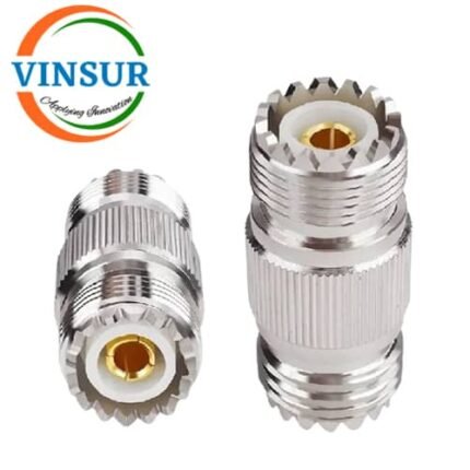 41C20C21 -- RF ADAPTER - 50 OHMS UHF FEMALE TO UHF FEMALE STRAIGHT ADAPTER