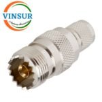41C20J11 -- RF ADAPTER - 50 OHMS UHF FEMALE TO MINI UHF MALE STRAIGHT ADAPTER
