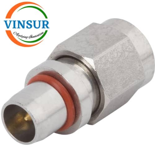 41F16411 -- RF ADAPTER - 50 OHMS, BMA MALE STRAIGHT TO SMA MALE STRAIGHT ADAPTER 41F16411 -- RF ADAPTER - 50 OHMS BMA MALE STRAIGHT TO SMA MALE STRAIGHT ADAPTER - Image 1