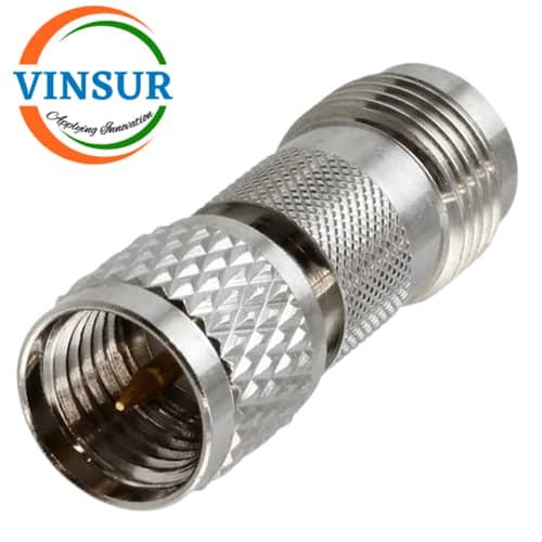 41J20J11 -- RF ADAPTER - 50 OHMS, TNC FEMALE TO MINI UHF MALE STRAIGHT ADAPTER 41J20J11 -- RF ADAPTER - 50 OHMS, TNC FEMALE TO MINI UHF MALE STRAIGHT ADAPTER - Image 1