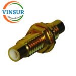 41O21O21 -- RF ADAPTER - 50 OHMS SMC FEMALE TO SMC FEMALE STRAIGHT BULKHEAD ADAPTER