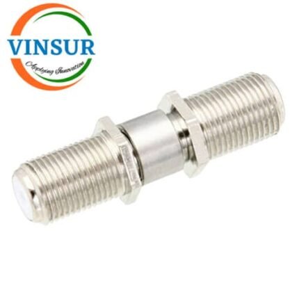 41B21B21-- RF ADAPTER –  F FEMALE TO F FEMALE BULK HEAD STRAIGHT ADAPTERS
