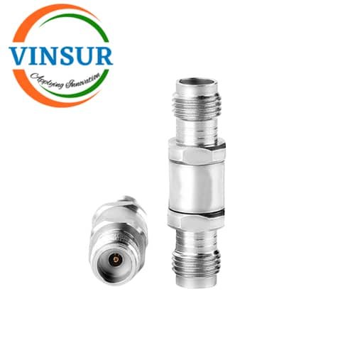 VSW-1.85-FF-ST-AD -- RF ADAPTER - 50 OHMS 1.85MM FEMALE STRAIGHT TO 1.85MM FEMALE STRAIGHT ADAPTER VSW-1.85-FF-ST-AD -- RF ADAPTER - 50 OHMS 1.85MM FEMALE STRAIGHT TO 1.85MM FEMALE STRAIGHT ADAPTER - Image 1