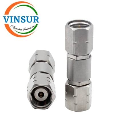 VSW-1.85-MS-2.4-MS-AD-RF ADAPTER - 50 OHMS 1.85MM MALE STRAIGHT TO 2.4MM MALE STRAIGHT ADAPTER