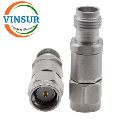 VSW-2.4-FS-SMA-MS-AD-RF ADAPTERS - 50 OHMS 2.4MM FEMALE STRAIGHT TO SMA MALE STRAIGHT ADAPTER