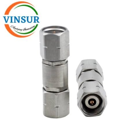 VSW-2.4-MM-ST-AD-RF ADAPTER - 50 OHMS 2.4MM MALE STRAIGHT TO 2.4MM MALE STRAIGHT ADAPTER