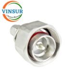 VSW-41G10411-ADP -- RF ADAPTER - 50 OHMS 4.3-10 MALE STRAIGHT TO SMA MALE STRAIGHT ADAPTER