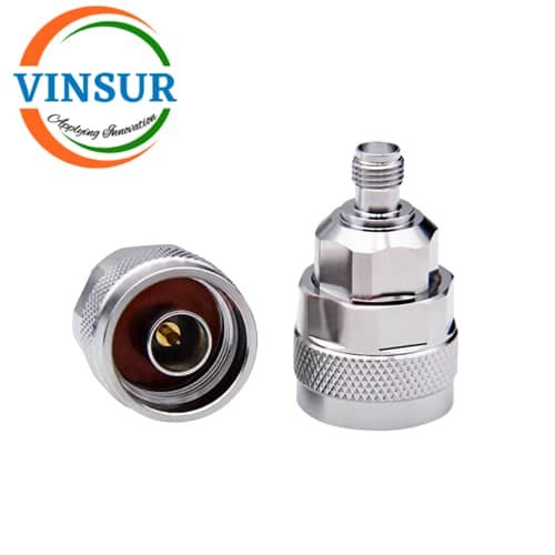 VSW-41110421-- RF ADAPTER - 50 OHMS, N-TYPE MALE TO SMA FEMALE STRAIGHT ADAPTER(12.5) VSW-41110421-- RF ADAPTER - 50 OHMS, N-TYPE MALE TO SMA FEMALE STRAIGHT ADAPTERS(12.5) - Image 1
