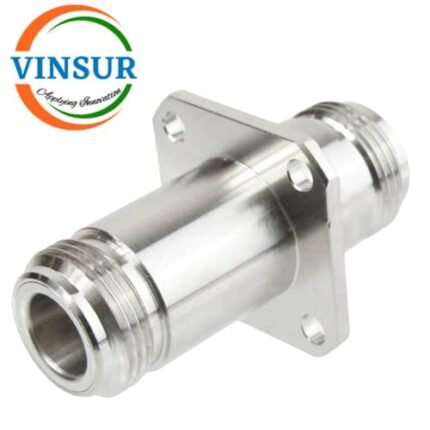 VSW-41120121-ADP -- RF ADAPTERS - 50 OHMS N FEMALE STRAIGHT TO N FEMALE STARIGHT 4-HOLE FLANGE ADAPTERS