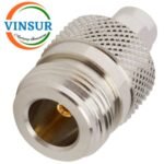 VSW-41120411-- RF ADAPTER - 50 OHMS, N-TYPE FEMALE TO SMA MALE STRAIGHT ADAPTER(12.5)