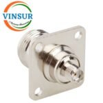 VSW260015-AD -- RF ADAPTER - 50 OHMS, SMA FEMALE TO N FEMALE STRAIGHT 4-HOLE FLANGE ADAPTERS