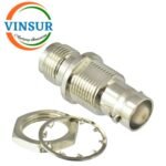 VSW-41321221-AD -- RF ADAPTER - 50 OHMS BNC FEMALE BULK HEAD TO TNC FEMALE STRAIGHT ADAPTER