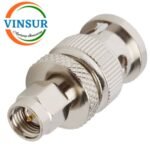 VSW-41410311-AD -- RF ADAPTER - 50 OHMS BNC MALE TO SMA MALE STRAIGHT ADAPTER