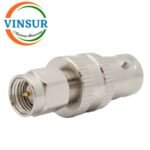 VSW-41410321-AD -- RF ADAPTER - 50 OHMS BNC FEMALE TO SMA MALE STRAIGHT ADAPTER