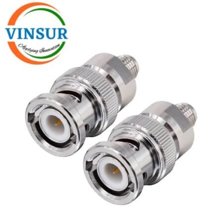 VSW-41410421-AD -- RF ADAPTER - 50 OHMS BNC  MALE TO SMA FEMALE STRAIGHT ADAPTER