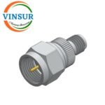 VSW-41B1104210-AD -- RF ADAPTER - 50 OHM F TYPE MALE STRAIGHT TO SMA FEMALE STRAIGHT ADAPTERS