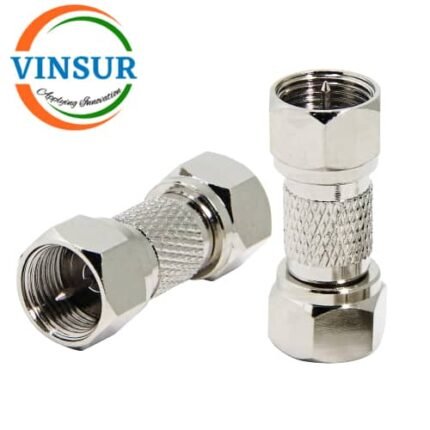 VSW-41B110B110-AD -- RF ADAPTER -- 50 OHMS FTYPE MALE STRAIGHT TO F TYPE MALE STRAIGHT ADAPTERS