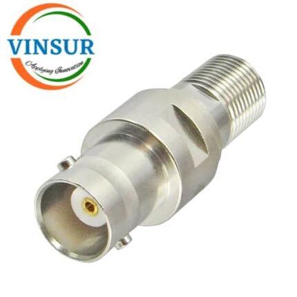 VSW-41B2103210-AD -- RF ADAPTER - F-TYPE FEMALE STRAIGHT TO BNC FEMALE STRAIGHT ADAPTER