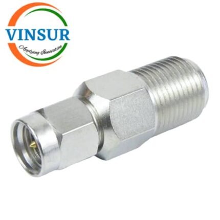 VSW-41B2104110 -- RF ADAPTER - 50 OHM F TYPE FEMALE STRAIGHT TO SMA MALE STRAIGHT ADAPTERS