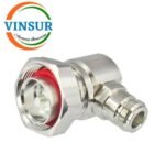 VSW-41F10121-ADP -- RF ADAPTER - 50 OHMS, 7-16 MALE RIGHT ANGLE TO N-TYPE FEMALE STRAIGHT ADAPTER