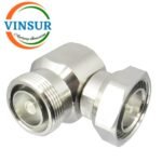 VSW-41F20F12-ADP -- RF ADAPTER - 50 OHMS 7-16 MALE TO 7-16 FEMALE RIGHT ANGLE ADAPTER