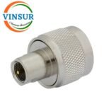 VSW-41L1101110-AD -- RF ADAPTER - 50 OHMS FME MALE STRAIGHT TO N MALE STRAIGHT ADAPTER
