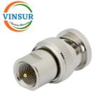 VSW-41L1103110-AD --  RF ADAPTER - 50 OHMS FME MALE STRAIGHT TO BNC MALE STRAIGHT ADAPTERS