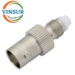 VSW-41L2103110-AD --  RF ADAPTER - 50 OHMS FME FEMALE STRAIGHT TO BNC FEMALE STRAIGHT ADAPTER