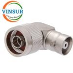 VSW-41Q2101120-AD -- RF ADAPTER - 50 OHMS C-TYPE FEMALE STARIGHT TO N-TYPE MALE RIGHT ANGLE ADAPTERS